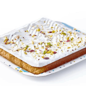 بسبوسة بالقشطة