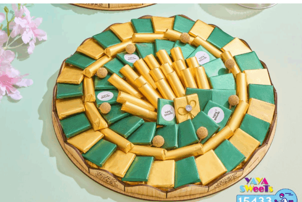 شيكولاتة خشب مدور