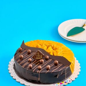 دويتو نص مانجو نص شيكولاتة